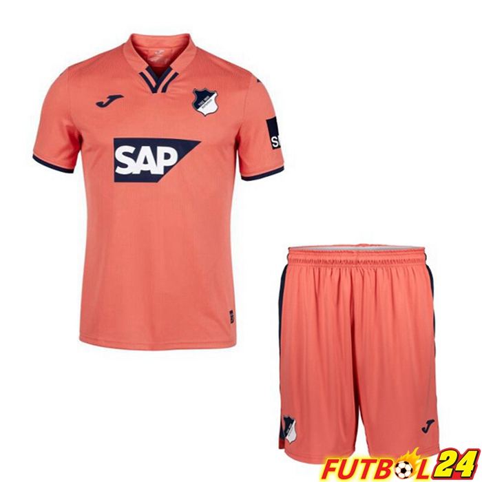 Camiseta TSG Hoffenheim Niños Tercero Naranja 2021/22