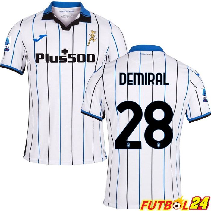 Camiseta Atalanta（DEMIRAL 28）Alternativo Blanca 2021/2022