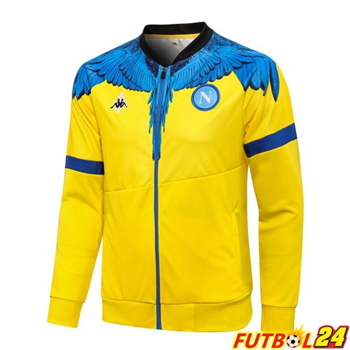 Chaquetas Futbol SSC Napoli Amarillo Azul 2021/2022