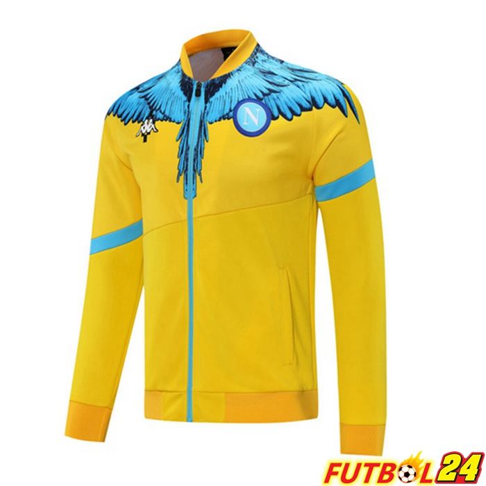 Chaquetas Futbol SSC Napoli Amarillo Azul 2021/2022