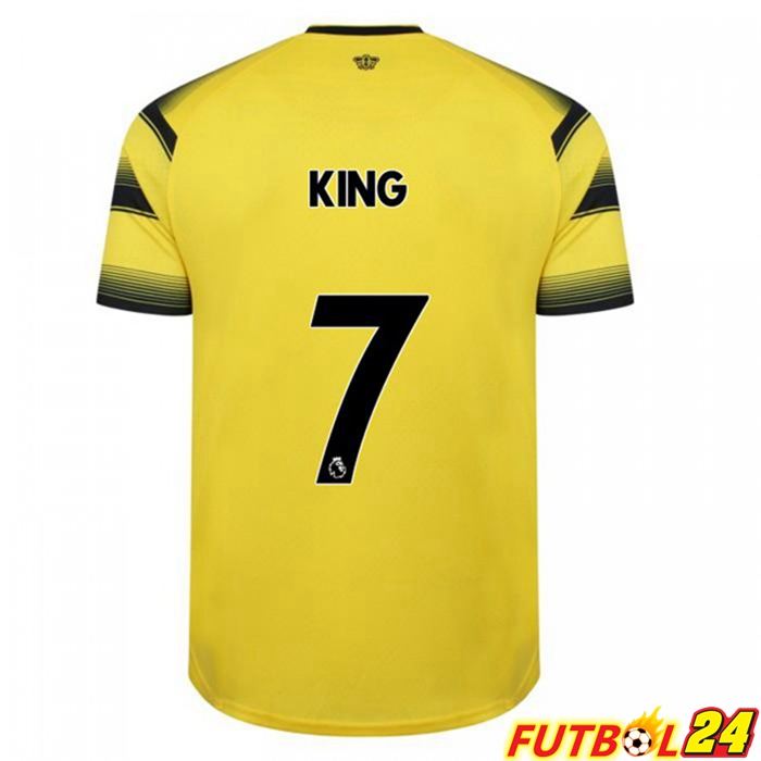 Camiseta Watford FC (KING 7) Titular Amarillo/Negro 2021/22