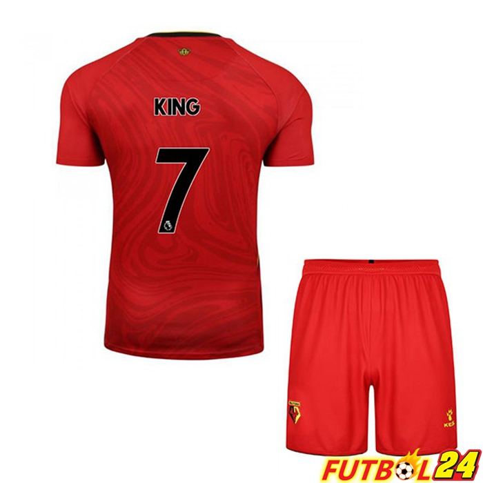 Camiseta Watford FC (KING 7) Niños Alternativo Rojo 2021/22