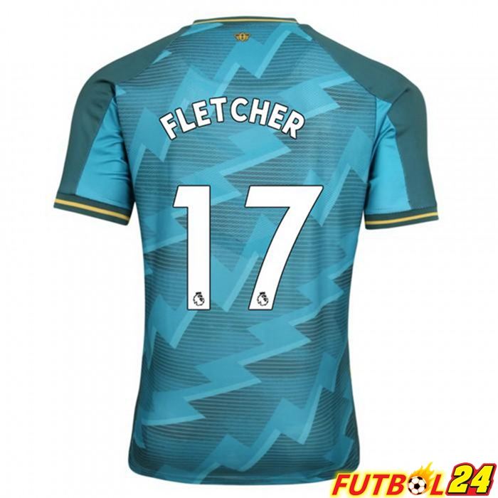 Camiseta Watford FC (FLETCHER 17) Tercero Azul 2021/22