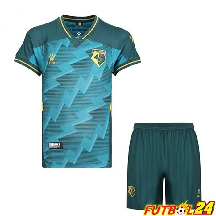 Camiseta Watford FC Niños Tercero Azul 2021/22