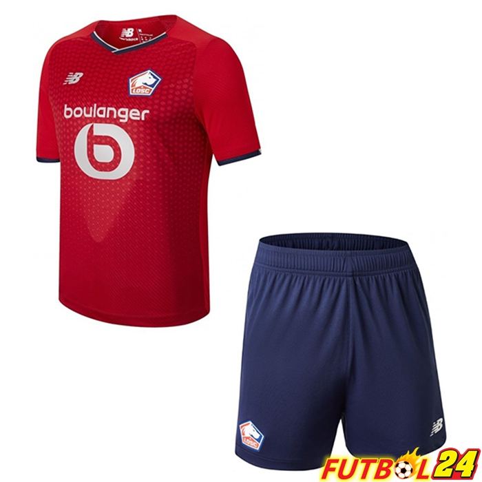 Camiseta Lille LOSC Niños Titular Rojo 2021/2022