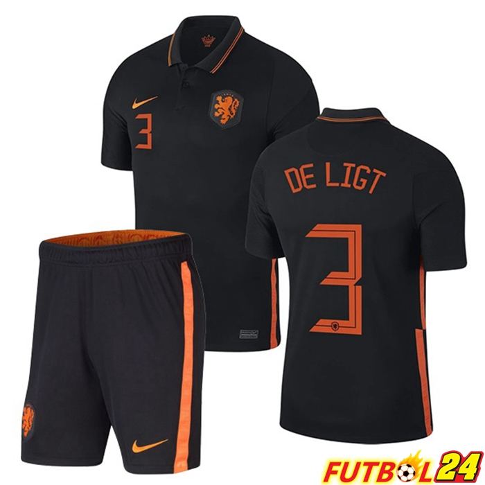 Camisetas Seleccion Países Bajos (DE LIGT 3) Niños Alternativo 2020/2021