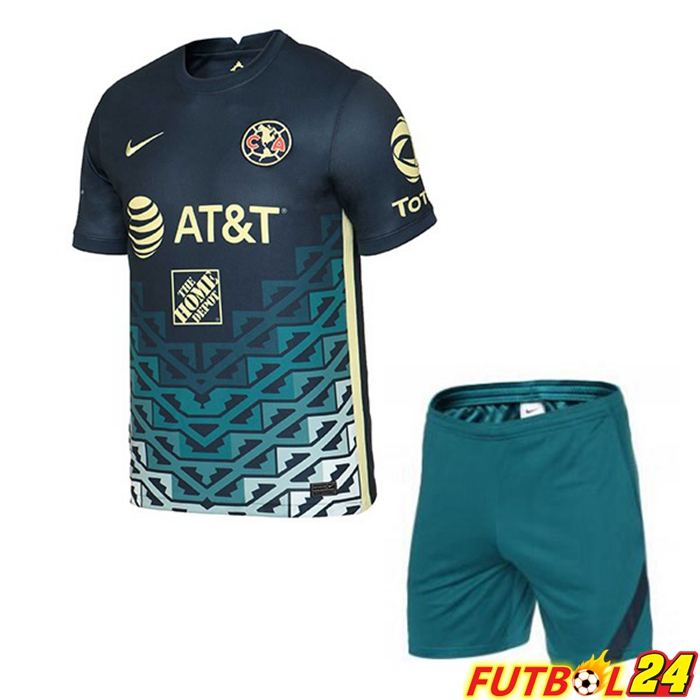 Camiseta Club America Niños Alternativo Verde 2021/22