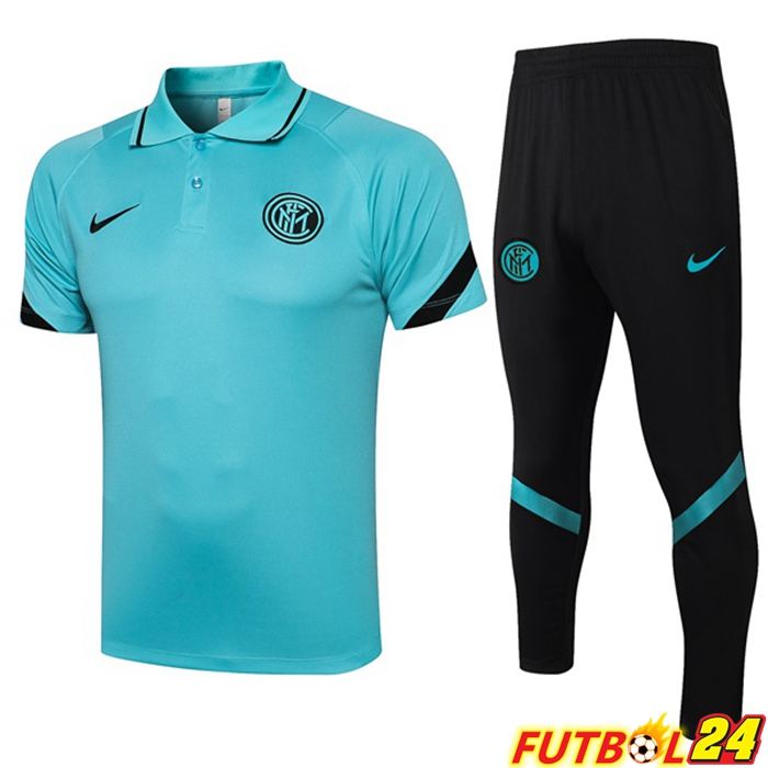 Camiseta Polo Inter Milan + Pantalones Azul 2021/2022