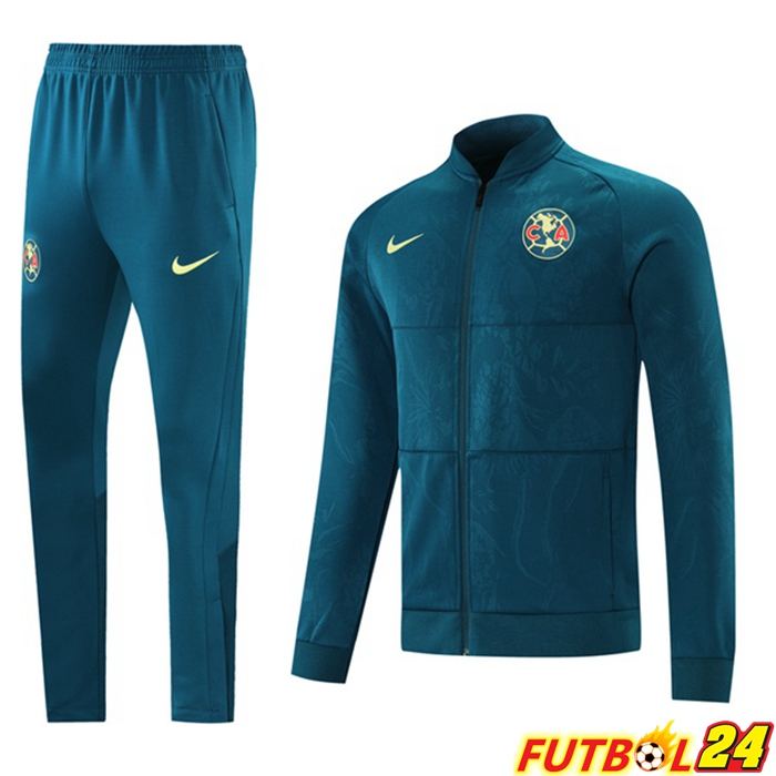 Chaquetas Chandal Futbol Club America Azul 2021/2022