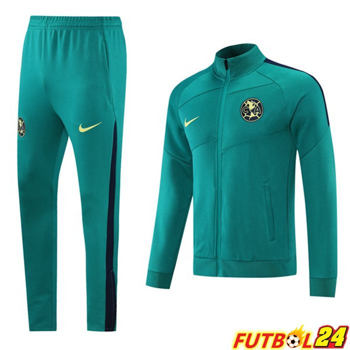 Chaquetas Chandal Futbol Club America Verde 2021/2022