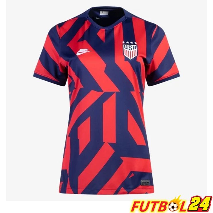 Camisetas Seleccion Estados Unidos Mujer Alternativo 2021/2022