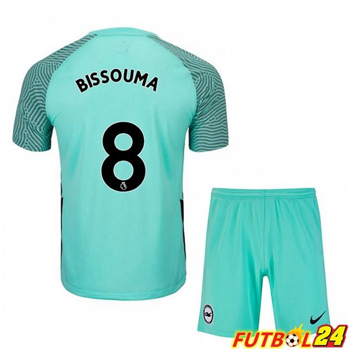 Camiseta Brighton (BISSOUMA 8) Niños Alternativo Verde 2021/22