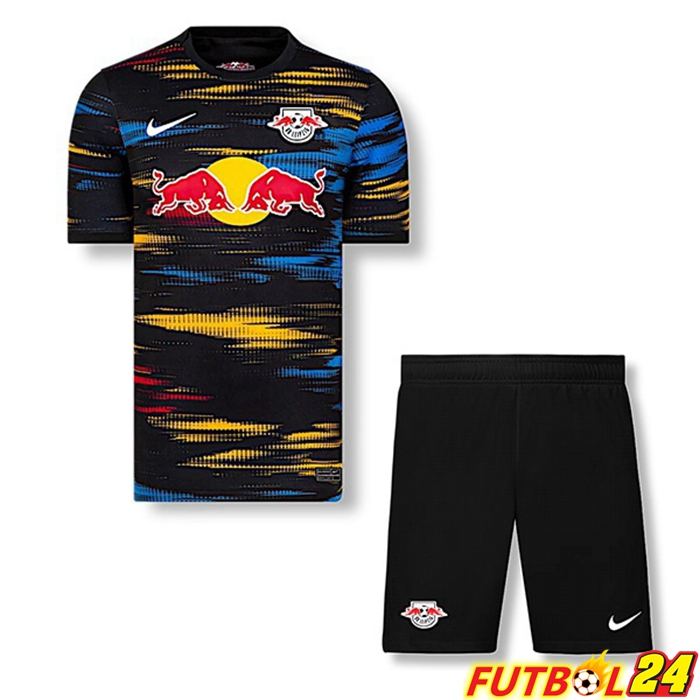 Camiseta RB Leipzig Niños Alternativo Amarillo/Azul 2021/22