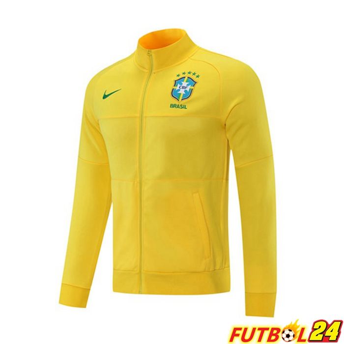 Chaquetas Futbol Brasil Amarillo 2021/2022