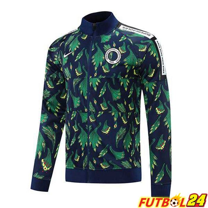 Chaquetas Futbol Nigeria Negro Verde 2021/2022