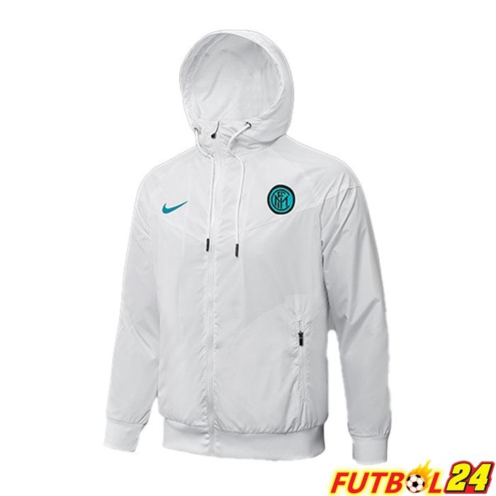Chaquetas Con Capucha Inter Milan Blanca 2021/2022