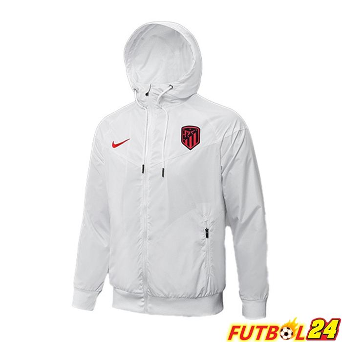 Chaquetas Con Capucha Atletico Madrid Blanca 2021/2022