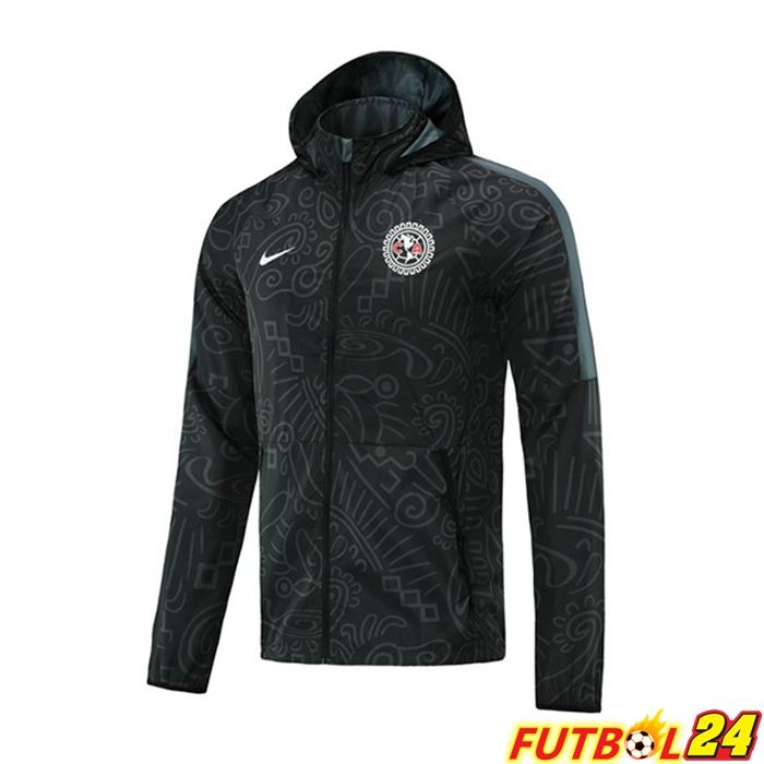 Chaquetas Futbol - Rompevientos Club America Negro 2021/2022