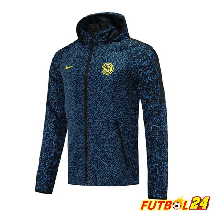 Chaquetas Futbol - Rompevientos Inter Milan Azul Negro 2021/2022