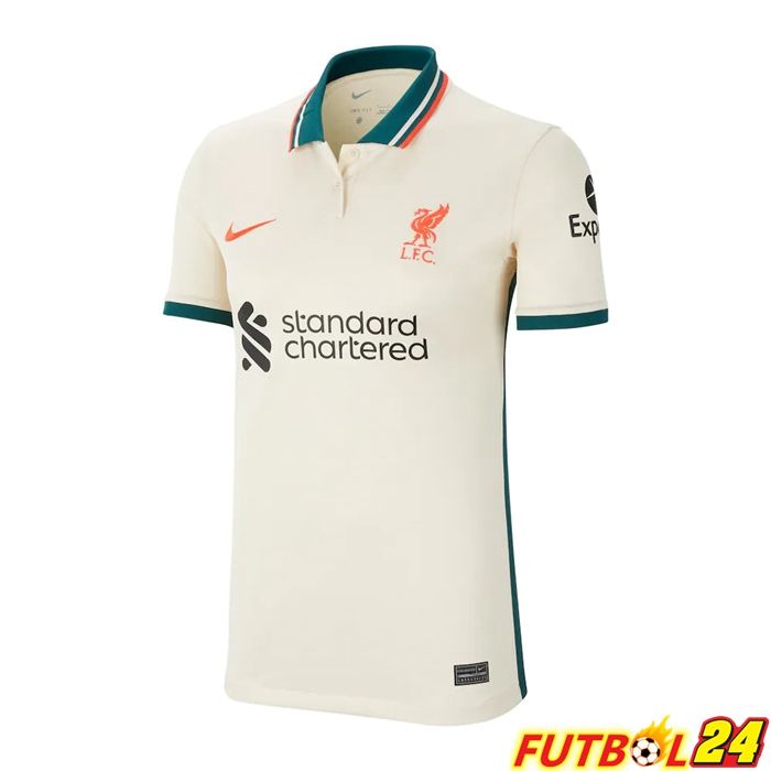 Camiseta Futbol Liverpool Mujer Alternativo Bronzer 2021/2022