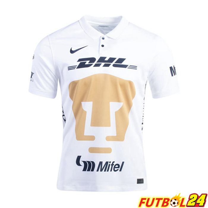 Camiseta Pumas UNAM Titular Blanca 2021/22