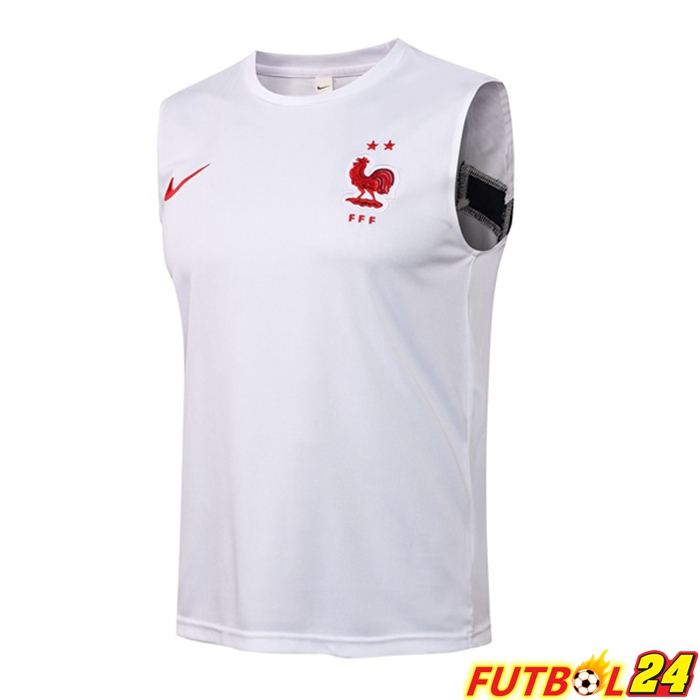 Chaleco De Fútbol Francia Blanca 2021/2022