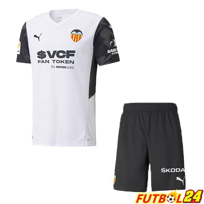 Camiseta Futbol Valencia CF Niños Titular 21/22