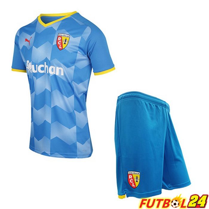 Camiseta Futbol RC Lens Niños Tercero 21/22
