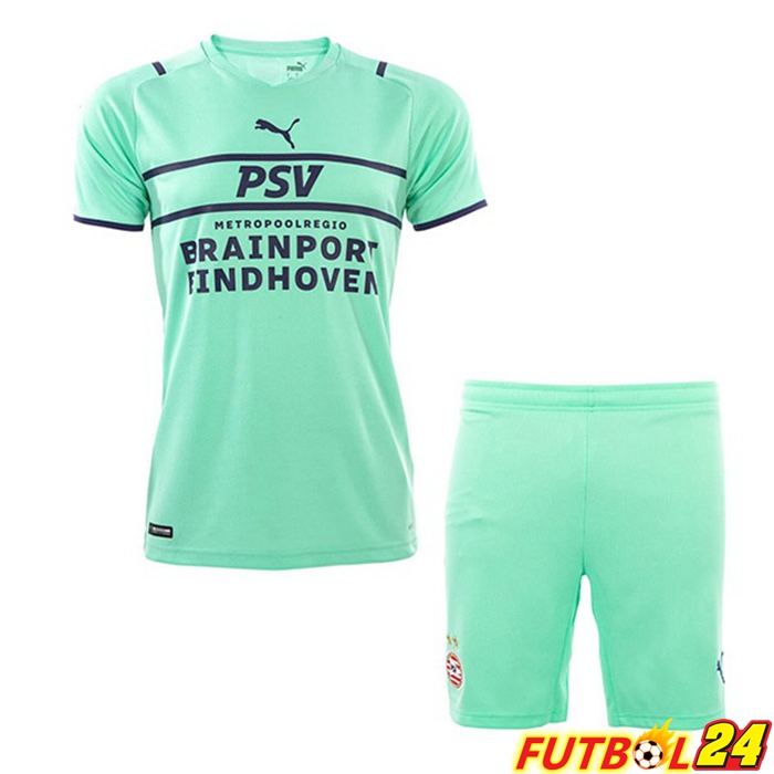 Camiseta PSV Eindhoven Niños Tercero 2021/22