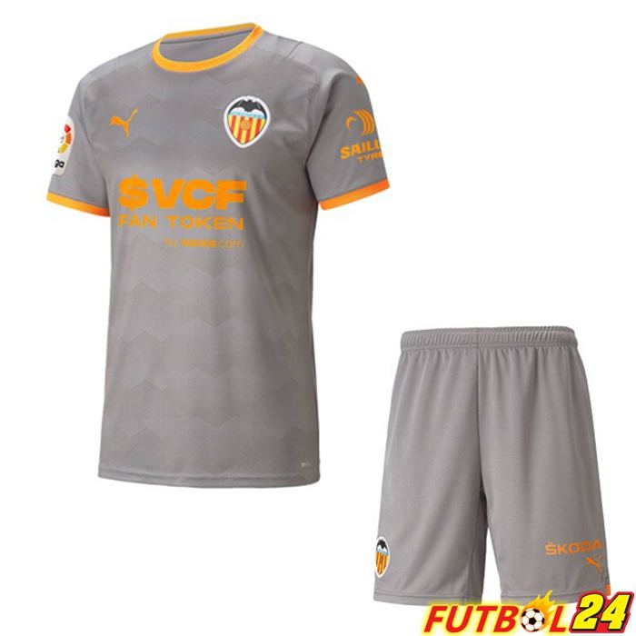 Camiseta Futbol Valencia CF Niños Cuatro 21/22