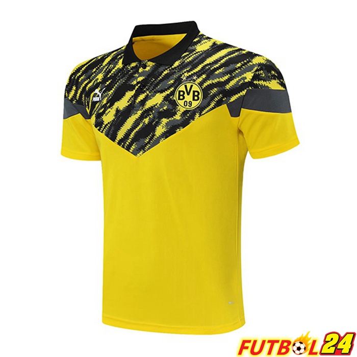 Camiseta Polo Dormund Amarillo 2021/2022