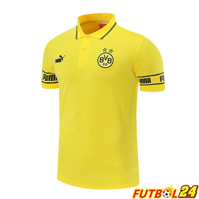 Camiseta Polo Dormund Amarillo 2021/2022