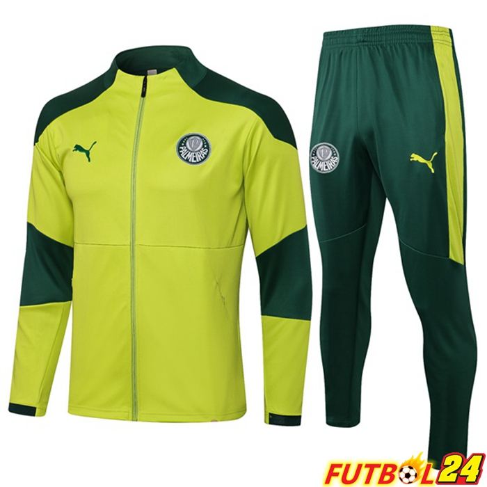 Chaquetas Chandal Futbol Palmeiras Amarillo 2021/2022