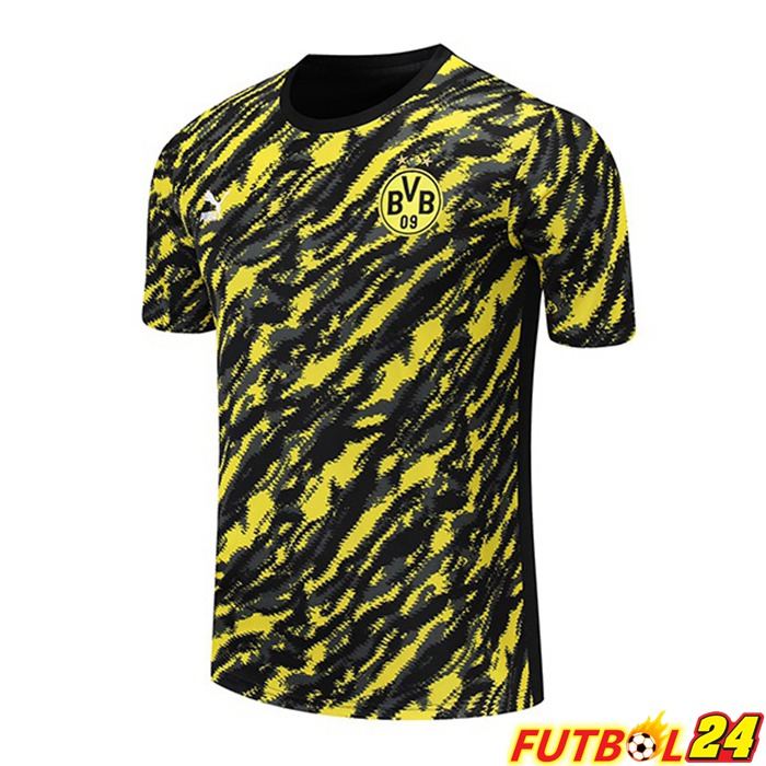 Camiseta Entrenamiento Dormund Amarillo Negro 2021/2022