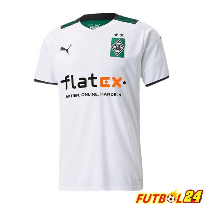 Camiseta Monchengladbach Titular Blanca 2021/22