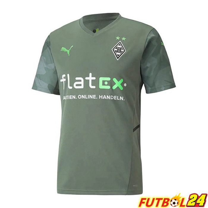 Camiseta Monchengladbach Alternativo Verde 2021/22