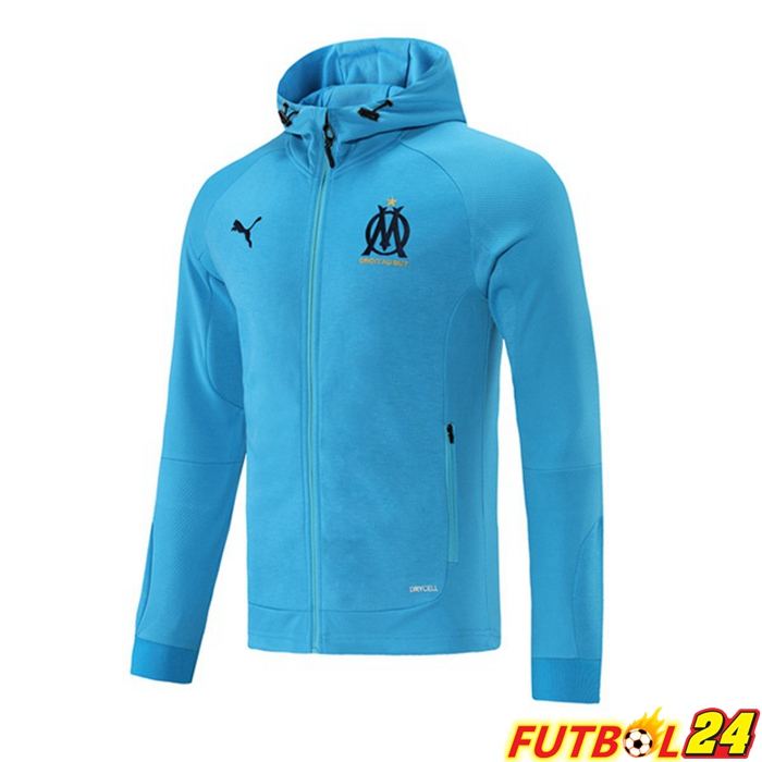 Chaquetas Con Capucha Olympique De Marsella Azul 2021/2022