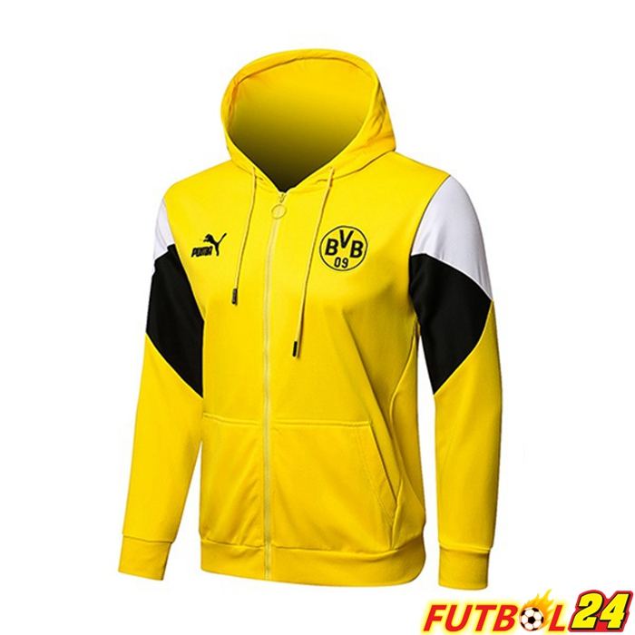Chaquetas Con Capucha Dormund Amarillo 2021/2022