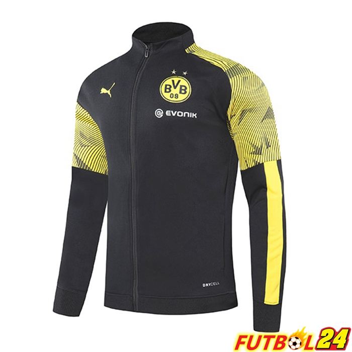 Chaquetas Futbol Dormund Negro Amarillo 2021/2022