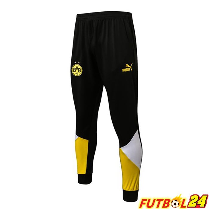 Pantalones Dormund Negro Amarillo 2021/2022