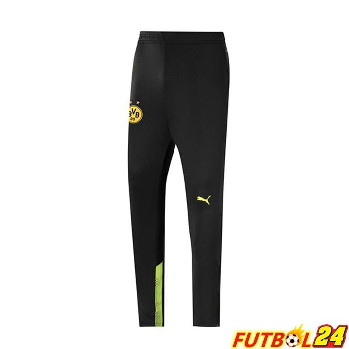 Pantalones Dormund Negro Amarillo 2021/2022