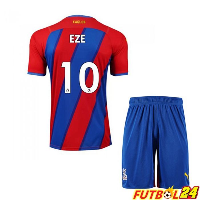 Camiseta Crystal Palace (EZE 10) Niños Titular Rojo/Azul 2021/22