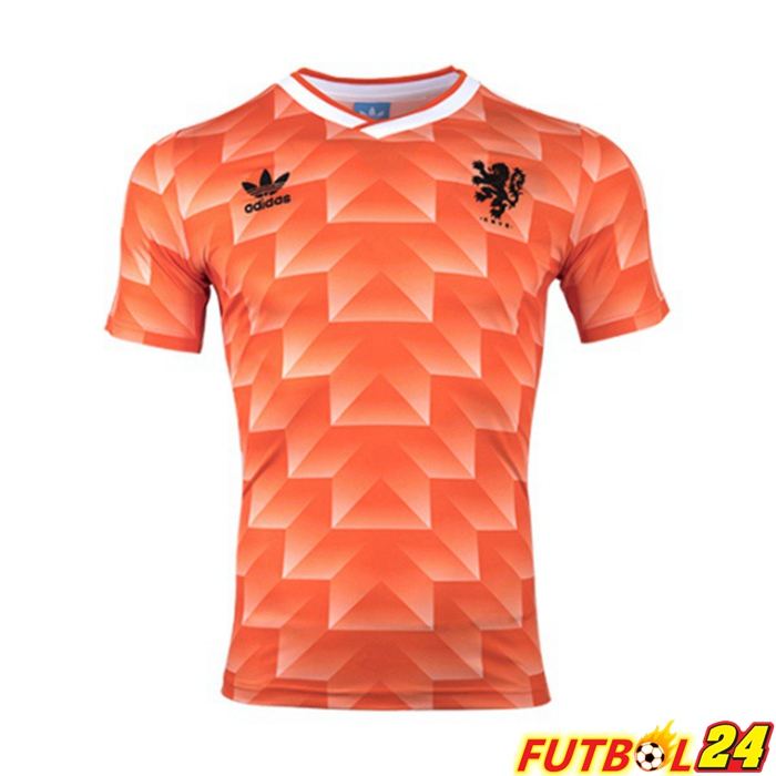 Camiseta Futbol Países Bajos Retro Titular 1988