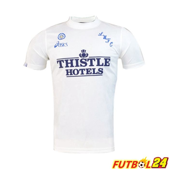 Camiseta Futbol Leeds United Retro Titular Blanca 1995-1996