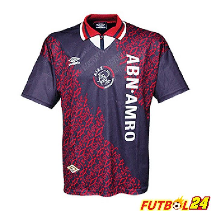 Camiseta Futbol AFC Ajax Retro Alternativo Púrpura 1994-1995