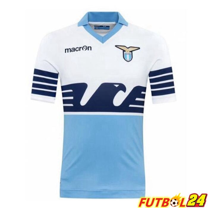 Camiseta Futbol SS Lazio Retro Titular Blanca 2014