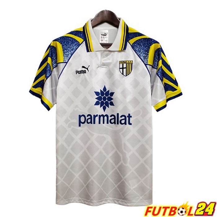 Camiseta Futbol Parma Calcio Retro Titular Blanca 1995-1997