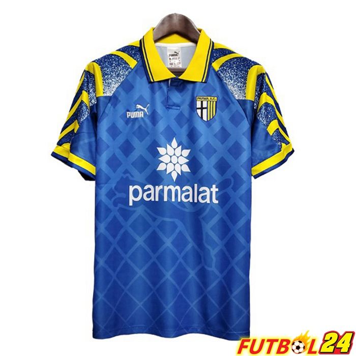 Camiseta Futbol Parma Calcio Retro Alternativo Azul 2002-2003