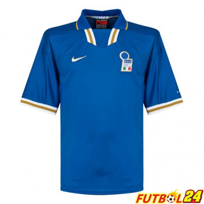 Camiseta Futbol Italia Retro Titular Azul 1996