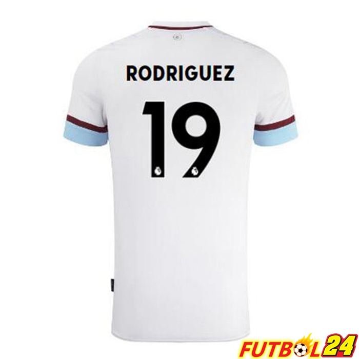 Camiseta Burnley (RODRIGUEZ 19) Alternativo Blanca Marron 2021/22